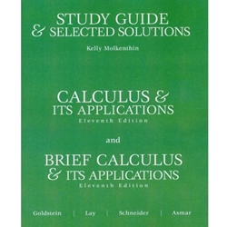 SG & SEL SOL MNL FOR CALCULUS & ITS APPL