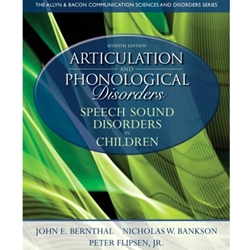 (A) ARTICULATION & PHONOLOGICAL DISORDERS 7/E