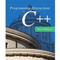 PROGRAMMING ABSTRACTIONS IN C++