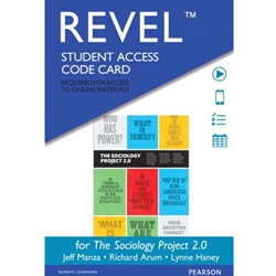 (SET2) REVEL ACCESS CARD W/EBOOK FOR SOC PROJECT 2/E