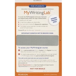 MYWRITINGLAB+PEARSON ETEXT-ACCESS CARD