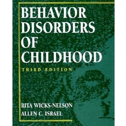 BEHAVIOR DISORDERS OF CHILDHOOD 3/E