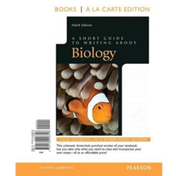 (ALC) SHORT GUIDE TO WRITING ABOUT BIOL 9/E