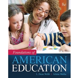 (LL) FOUNDATIONS OF AMERICAN EDUC 8/E