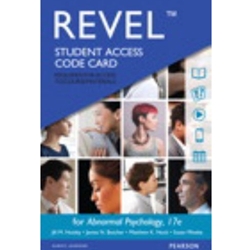 (SET2) REVEL FOR ABNORMAL PSYCHOLOGY 17/E ACCESS CARD