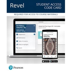 (SET2) REVEL ACCESS CODE FOR ART HISTORY VOL 2 6/E