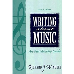 WRITING ABOUT MUSIC 2/E - INTRO GUIDE