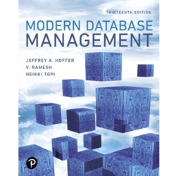 [EBOOK ONLY] MODERN DATABASE MANAGEMENT 13/E