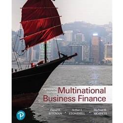 MULTINATIONAL BUSINESS FINANCE 15/E