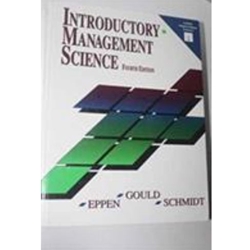 INTRODUCTORY MANAGEMENT SCIENCE W/3.5 DISC - 4/E