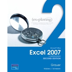 (SET2) EXPLORING MS OFFICE EXCEL 2007 COMPREHENSIVE W/CD