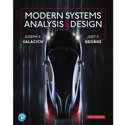 MODERN SYSTEMS ANALYSIS & DESIGN 9/E