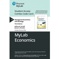 MYLAB ECONOMICS WITH PEARSON ETEXT -- COMBO ACCESS CARD -- FOR MANAGERIAL ECONOMICS AND STRATEGY, 3/E