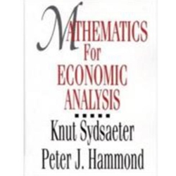 MATHEMATICS FOR ECONOMIC ANALYSIS