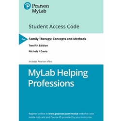 DIGITAL ONLY MYLAB WITH EBOOK FOR FAMILY THERAPY 12E