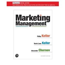 (DIGITAL) EBOOK FOR MARKETING MANAGEMENT 16/E