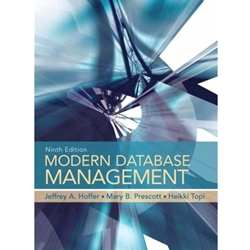 MODERN DATABASE MANAGEMENT