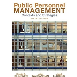 PUBLIC PERSONNEL MANAGEMENT