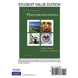 (ALC) FOUNDATIONS OF MACROECONOMICS