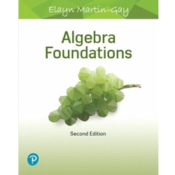 ALGEBRA FOUNDATIONS: PREALGEBRA, INTRODUCTORY ALGEBRA & INTERMEDIATE ALGEBRA PLUS MYLAB MATH WITH PEARSON ETEXT -- ACCESS CARD PACKAGE