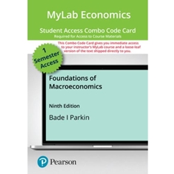 (DIGITAL) FOUNDATIONS OF MACROECON.-MYLAB ACCESS