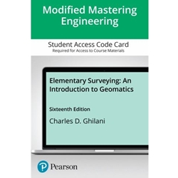 MODIFIED MASTERING ENG ACCESS CODE FOR ELEMENTARY SURVEYING 16/E