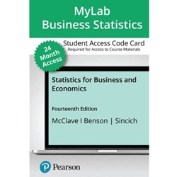 STATISTICS FOR BUS & ECON (NEW ACCESS CARD ONLY)(24M)