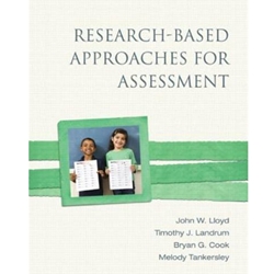 RESEARCH-BASED APPROACHES FOR ASSESSMENT