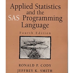 APPLIED STATISTICS & THE SAS PROGRAMMING LANGUAGE 4/E