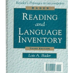 READING & LANGUAGE INVENTORY 3/E