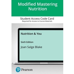 NUTR 1110 BLAKE COURSE MATERIALS ACCESS COMPLETE/SELECT