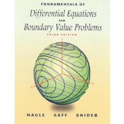 FUND OF DIFFERENTIAL EQUATIONS & BOUNDARY VALUE PROB 3/E