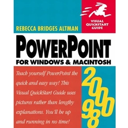 POWER POINT 2000/98(WIN/MAC) - VISUAL QUICK START GUIDE