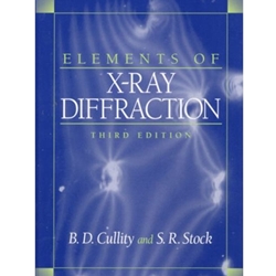 ELEMENTS OF X-RAY DIFFRACTION 3/E