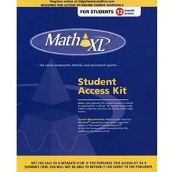 MATHXL STUDENT ACCESS CODE (NEW ONLY)