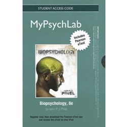 (SET2) MYPSYCHLAB W/ETEXT FOR BIOPSYCHOLOGY