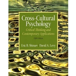 CROSS-CULTURAL PSYCHOLOGY 5/E