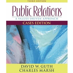 PUBLIC RELATIONS: A VALUE DRIVEN APPRAOCH