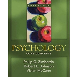 PSYCHOLOGY CORE CONCEPTS 6/E