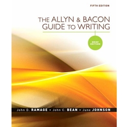 ALLYN & BACON GUIDE TO WRITING: BRIEF 5/E