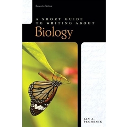 (AZ) SHORT GUIDE TO WRITING ABOUT BIOLOGY 7/E