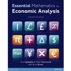 ESSENTIAL MATH FOR ECONOMIC ANALYSIS 4/E