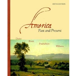 AMERICA PAST AND PRESENNT FROM 1865 5/E (COMPLETE)