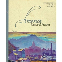 AMERICA PAST & PRESENT 5/E VOL 2