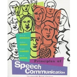 PRINCIPLES OF SPEECH COMMUNICATION 13/E BRIEF