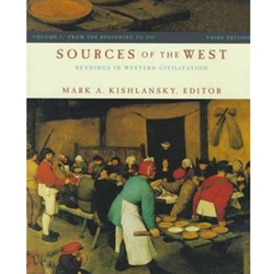 SOURCES OF THE WEST 3/E VOL 1