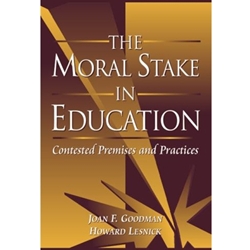 MORAL STAKE IN EDUCATION