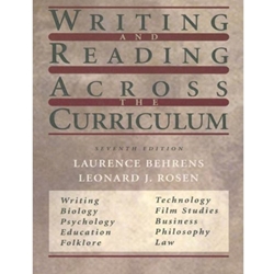 WRITING & READING ACROSS THE CURRICULUM 7/E