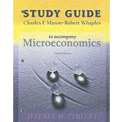 S/G FOR PERLOFF - MICROECONOMICS 3/E