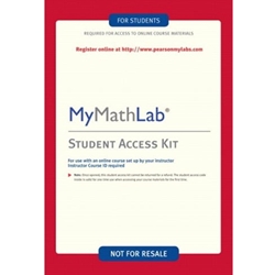 MYMATHLAB-STUDENT ACCESS KIT